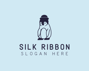 Baby Penguin Animal logo design