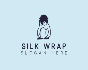 Baby Penguin Animal logo design