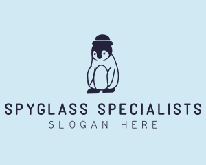 Baby Penguin Animal logo design