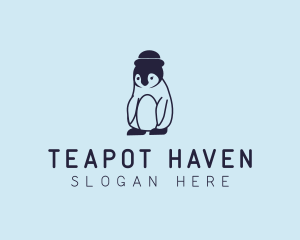 Baby Penguin Animal logo design