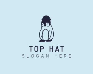 Baby Penguin Animal logo design