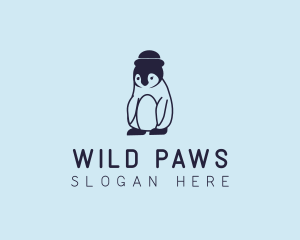 Baby Penguin Animal logo