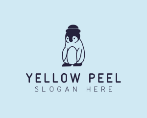 Baby Penguin Animal logo design