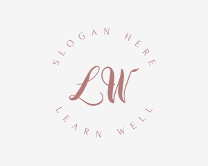 Beauty Wellness Spa logo design