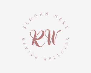 Beauty Wellness Spa logo design