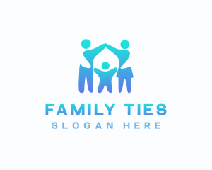 Family Parenting Support logo design