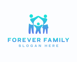 Family Parenting Support logo design