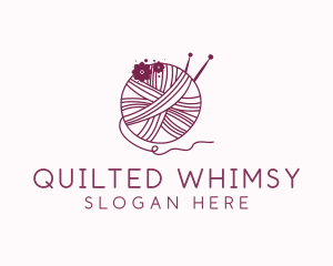 Floral Yarn Thread Sewing  logo
