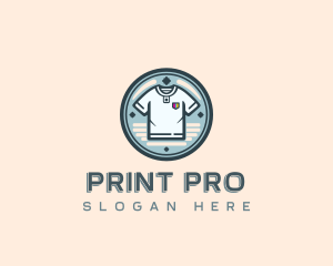 T-Shirt Print Palette logo design