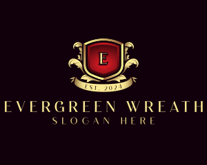 Luxury Shield Insignia logo design