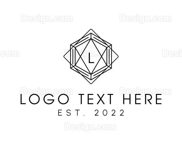 Art Deco Diamond Logo