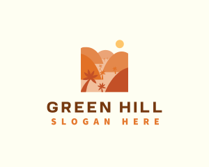 Outdoor Landscape Hills  logo design