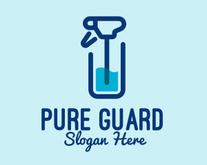 Disinfection Spray Bottle  logo