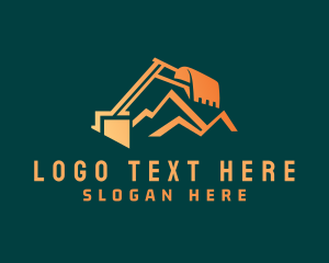 Mountain Construction Excavator logo