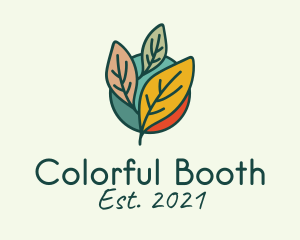 Colorful Leaf Gardening  logo design