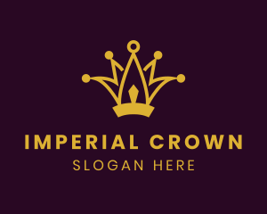 Elegant Royal Crown logo design