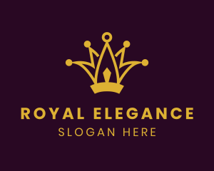 Elegant Royal Crown logo design