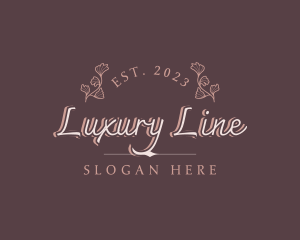 Luxury Floral Business logo design