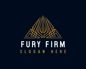 Pyramid Business Firm logo design