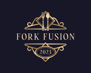 Spoon Fork Cutlery logo design