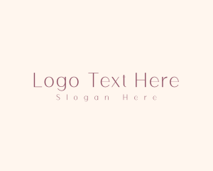 Minimalist Feminine Business logo