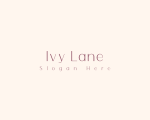 Minimalist Feminine Business Logo