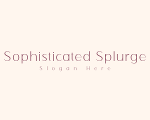 Minimalist Feminine Business logo design