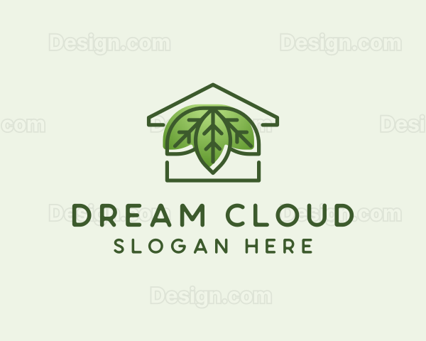 Leaf Vegan House Logo