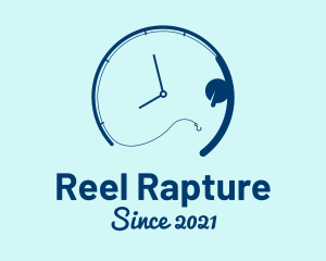 Fishing Time Clock logo