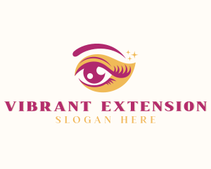 Eyelashes Eyebrow Aesthetician  logo design