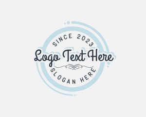 Elegant Business Badge logo