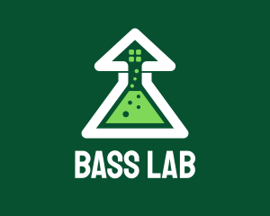 Window Flask Laboratory  logo design