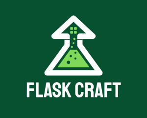 Window Flask Laboratory  logo design