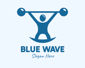 Blue Fitness Weightlifting logo