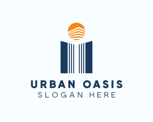 Real Estate Building logo design