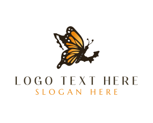 Mexico Monarch Butterfly logo