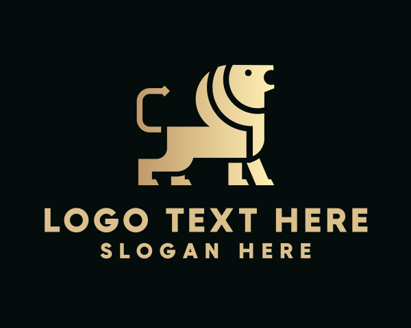 Golden logo example 2