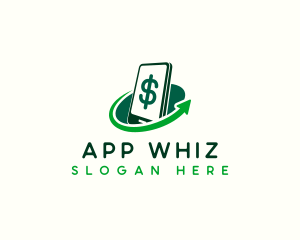 Mobile Money Transaction logo design