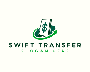 Mobile Money Transaction logo design