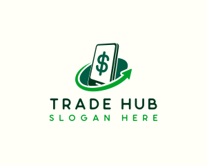 Mobile Money Transaction logo design