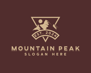 Hiking Mountain Alpine logo