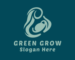 Green Maternity Clinic logo design