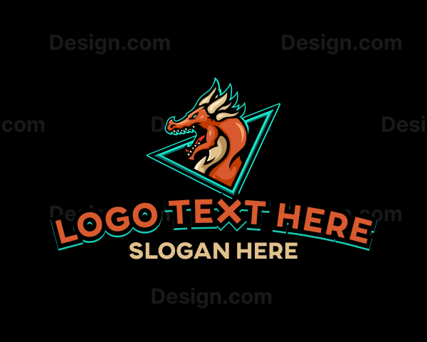 Dragon Gaming Creature Logo
