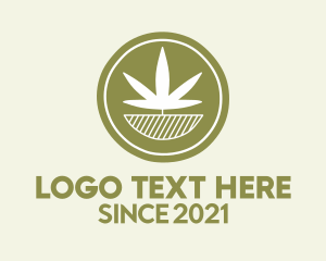 Green Weed Coin  logo