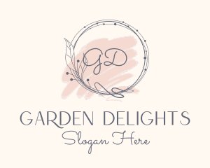 Leaf Event Decor logo design