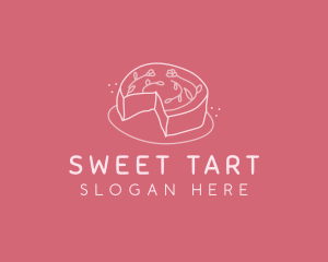 Flower Cake Baking logo design