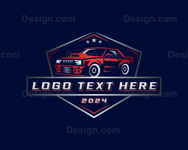 Automotive Vehicle Garage Logo