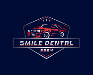 Automotive Vehicle Garage Logo