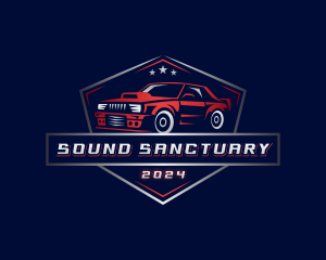 Automotive Vehicle Garage Logo