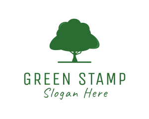 Green Park Tree logo design